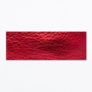 Snap Clip | Metallic Red Leather