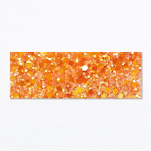 Snap Clip | Tangerine Glitter