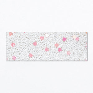 Snap Clip | Pink Confetti Heart Glitter